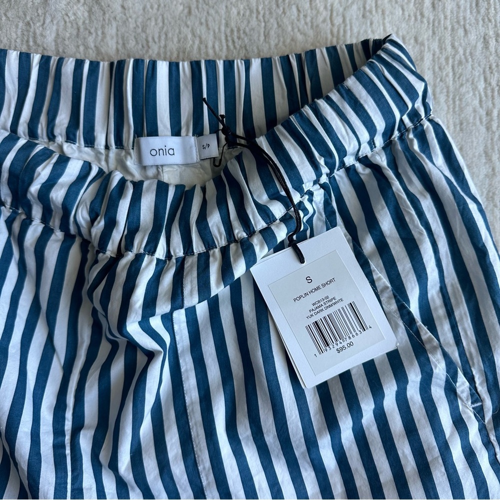 NWT Onia Poplin Home Shorts Small - Picture 2 of 4